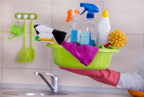Enfield Cleaners secure payment area illustration