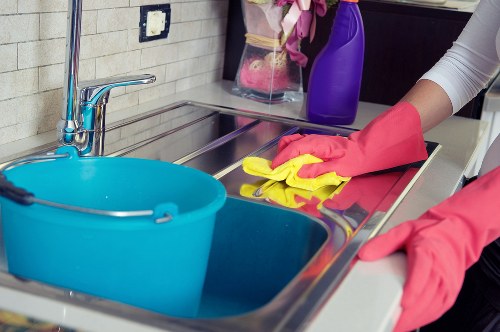 Recycling and sustainability practices at Enfield Cleaners