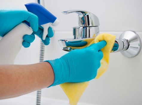 Flat clearance example showing load-based pricing for Enfield cleaners