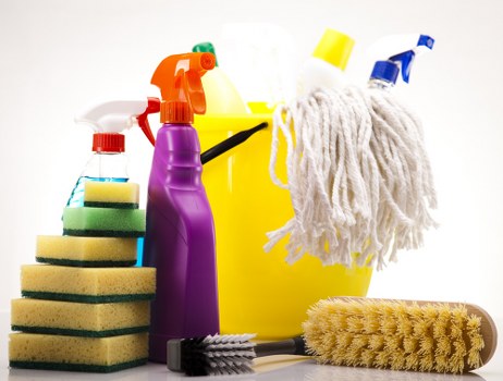 Busy family benefiting from domestic cleaning in Enfield